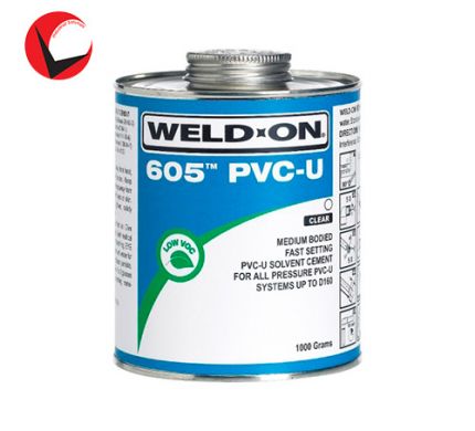 Keo dán ống UPVC Weldon 605