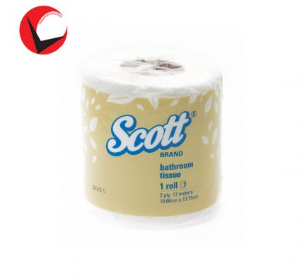 SCOTT Bath Tissue giấy vệ sinh 2 lớp cuộn nhỏ
