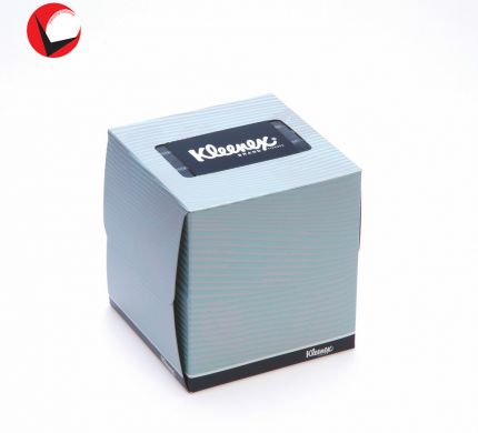 KLEENEX FACIAL TISSUE CUBIC KHĂN GIẤY LỤA KLEENEX HỘP VUÔNG