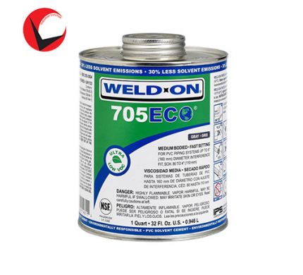 Keo dán ống nhựa UPVC Weld-On 705ECO