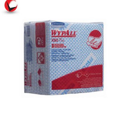 Khăn lau Wypall X80 (xanh dương)