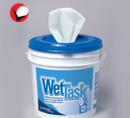Khăn giấy lau Wettask (ADD DISINFECTANT)