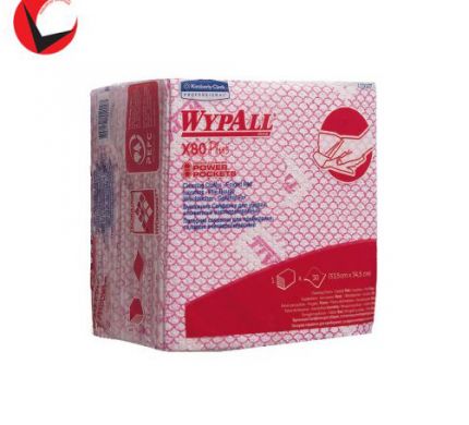 Khăn lau Wypall X80 (đỏ)