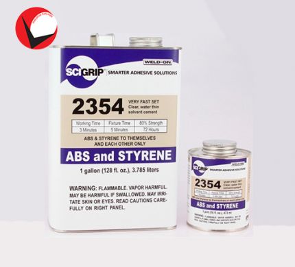 Keo dán nhựa Weldon 2354 ABS, PC, PS